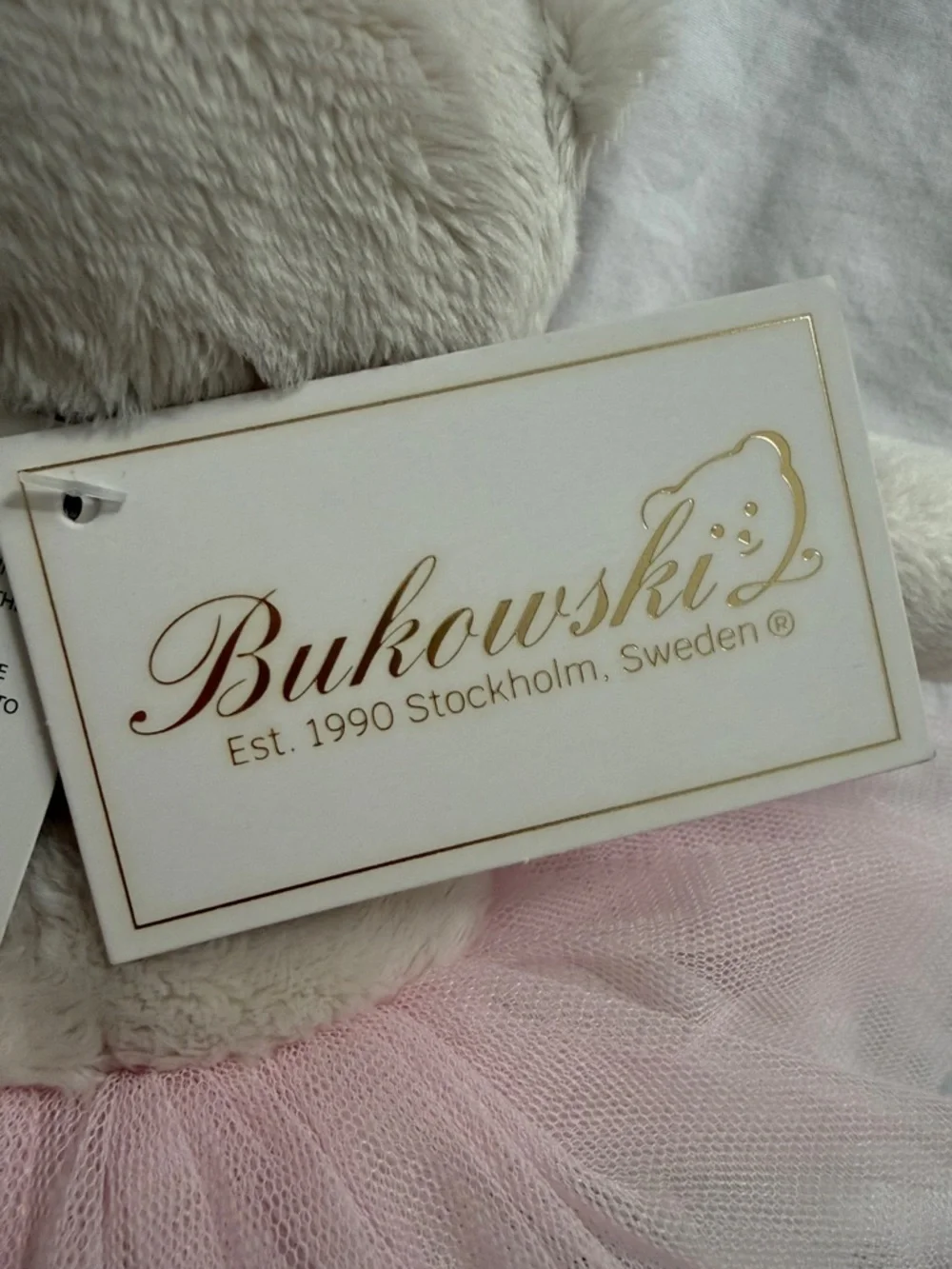 Plush Cat Ballerina Toy in Light Pink Tutu